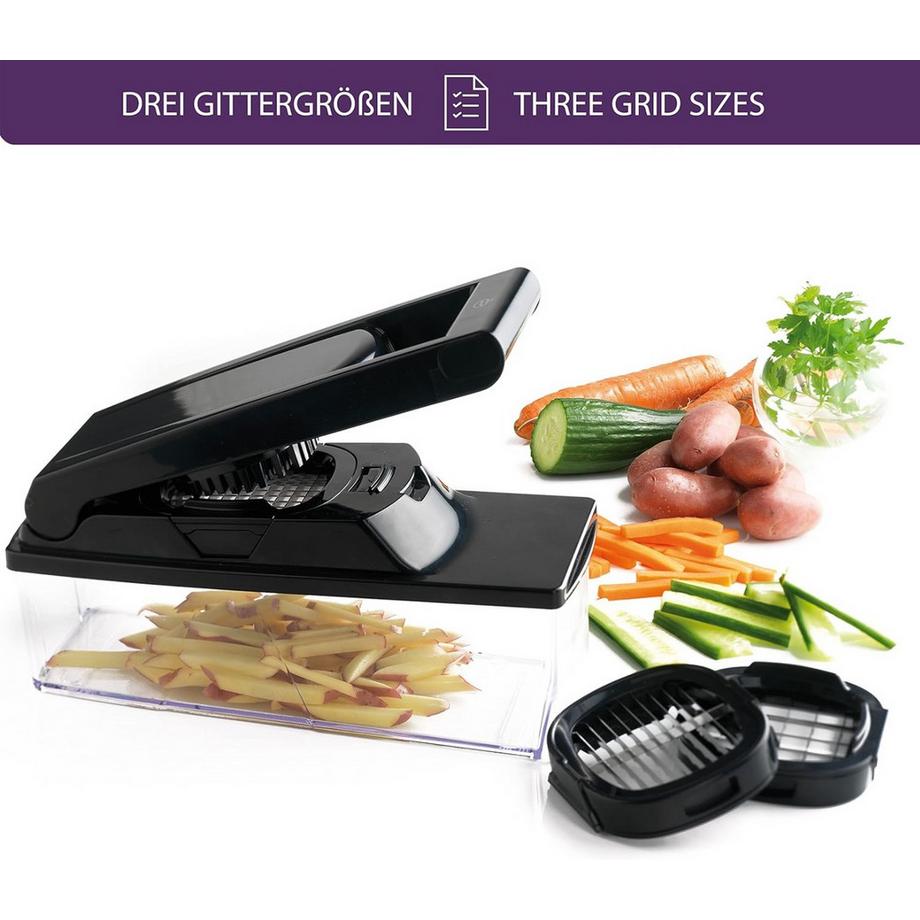mastrad V-Klingen Mandoline mit Behälter  