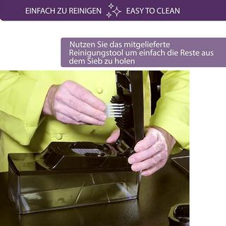 mastrad Mandoline avec réservoir  