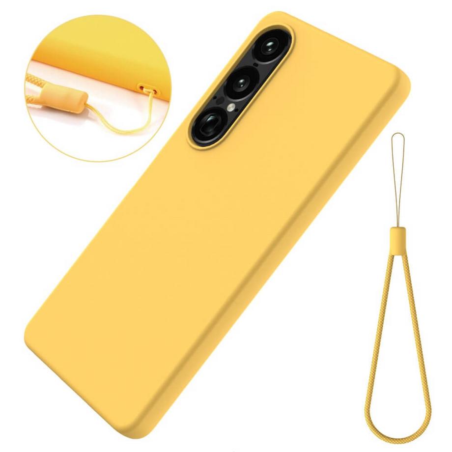 Cover-Discount  Sony Xperia 1 VII - Custodia in gomma siliconica 