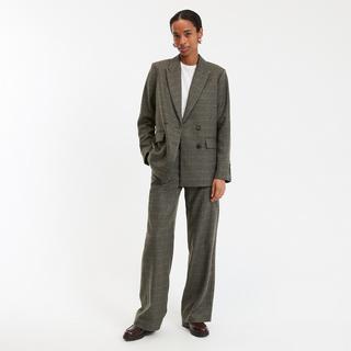 La Redoute Collections Blazer long à carreaux  