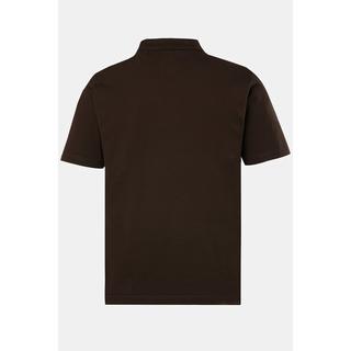 JP1880  Maglia polo in piqué con mezze maniche, collo polo e ricamo sul petto, fino alla tg. 8XL 