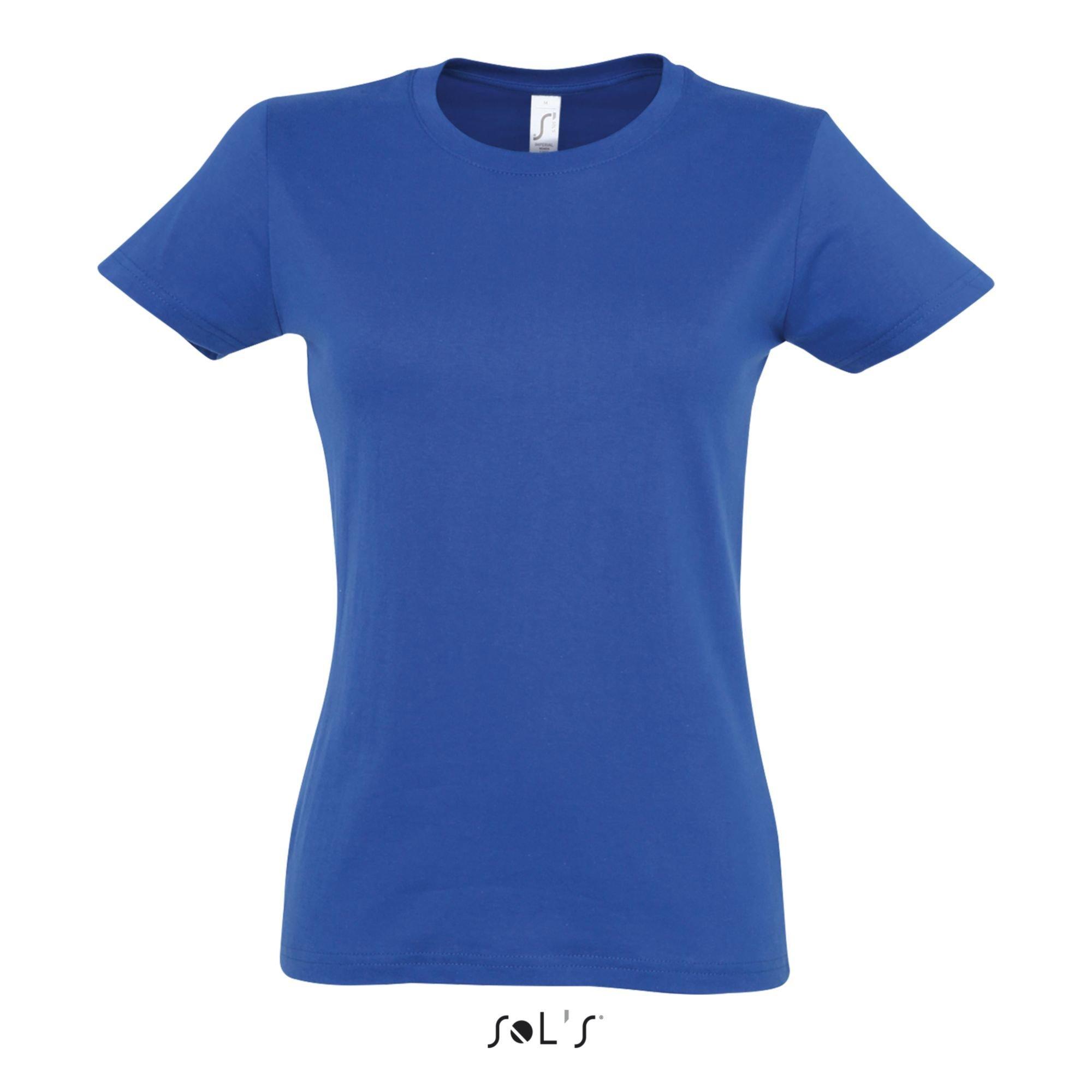 Image of -t-shirt Imperial Damen Königsblau XXL