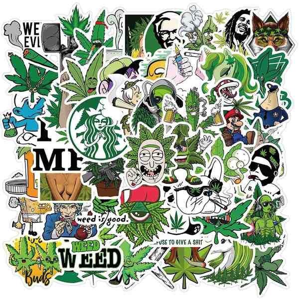 Gameloot Pack d'autocollants - Weed 2  