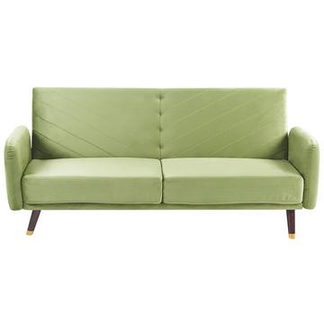 Schlafsofa aus Samtstoff Retro SENJA