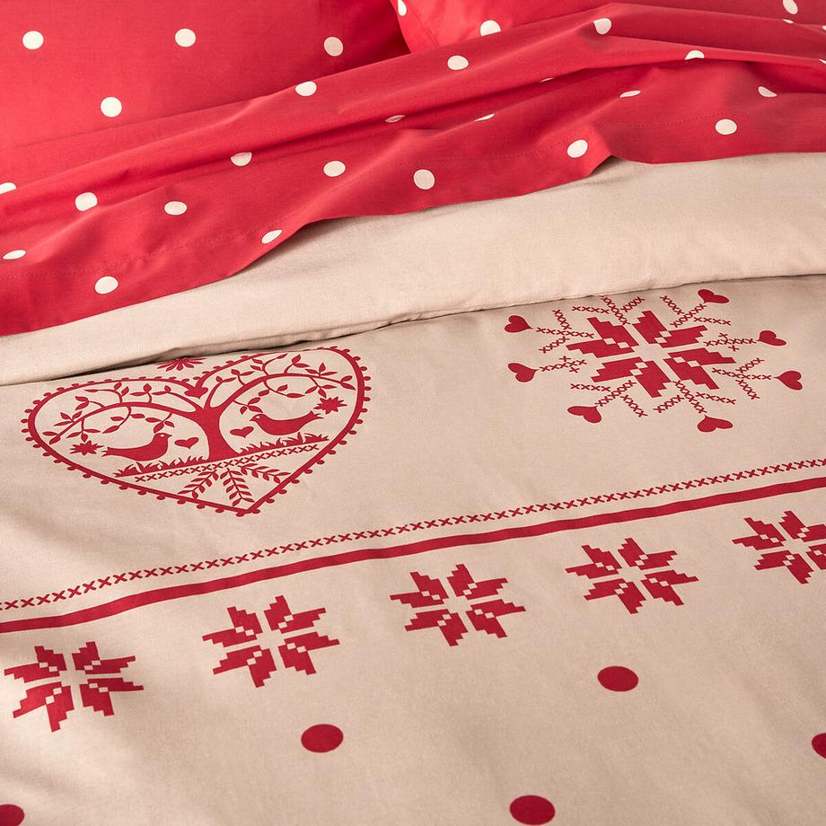 SO'HOME Housse de couette Edelweiss  