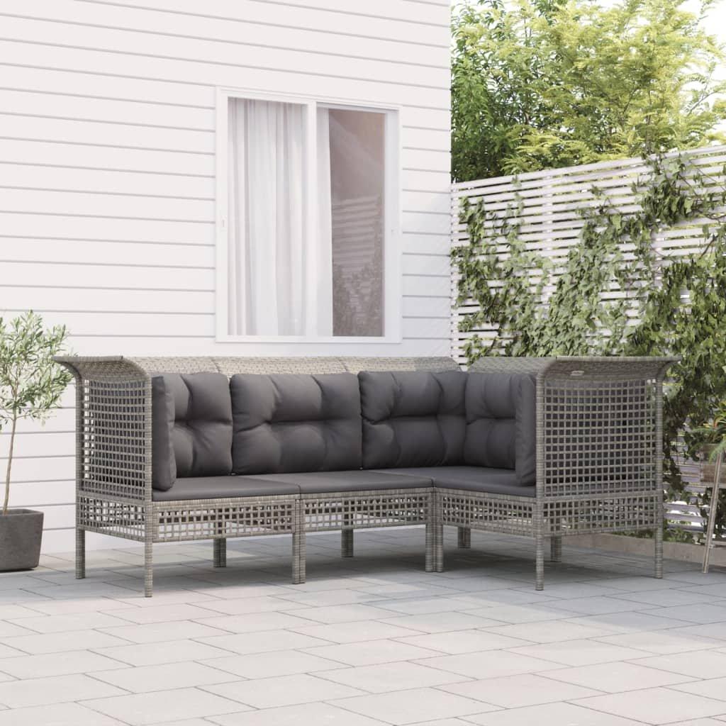 VidaXL Garten lounge set poly-rattan  