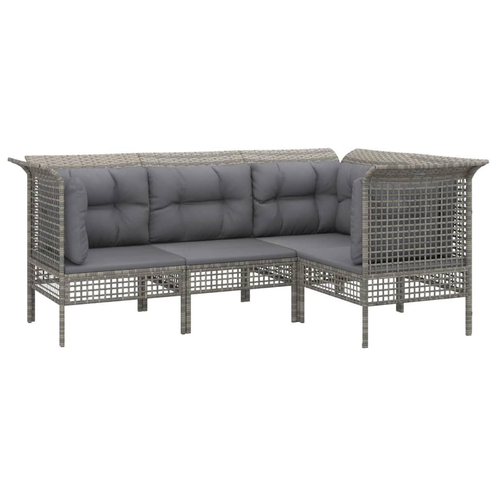 VidaXL Garten lounge set poly-rattan  