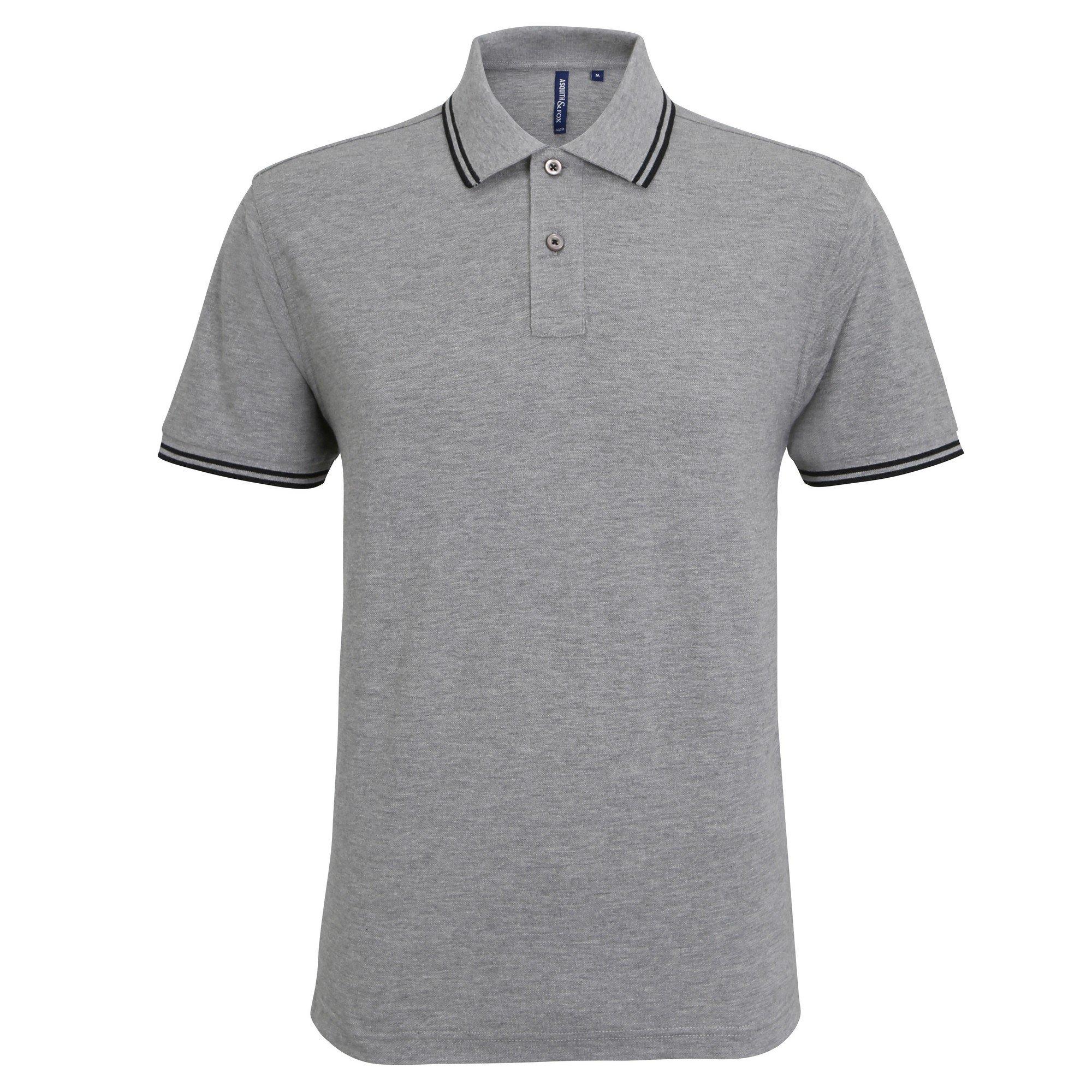 Image of Poloshirt, Kurzärmlig Herren Grau XL
