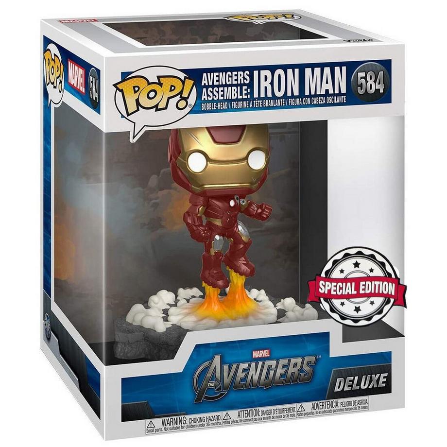 Funko  POP-Figur Marvel Avengers Iron Man Assemble Exklusiv 