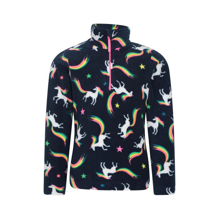 Mountain Warehouse Endeavour Top in pile mezza zip  