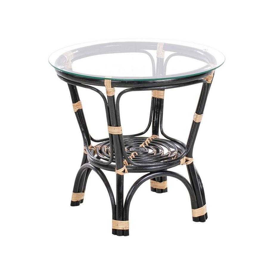 Beliani Ensemble pour bistro en Rotin Traditionnel PECORINI  