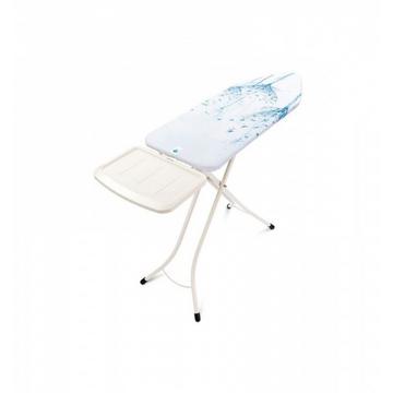 Bügeltisch Ivory Cotton Flower 124 x 45 cm mit Ablage