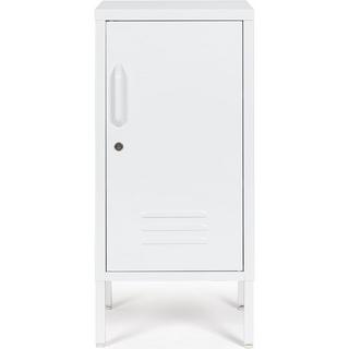 mutoni Comodino Cambridge bianco 40x35x76  