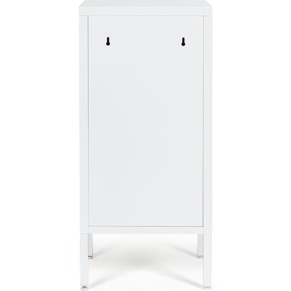 mutoni Comodino Cambridge bianco 40x35x76  