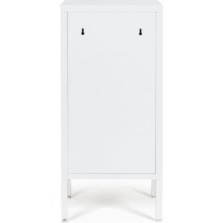 mutoni Comodino Cambridge bianco 40x35x76  