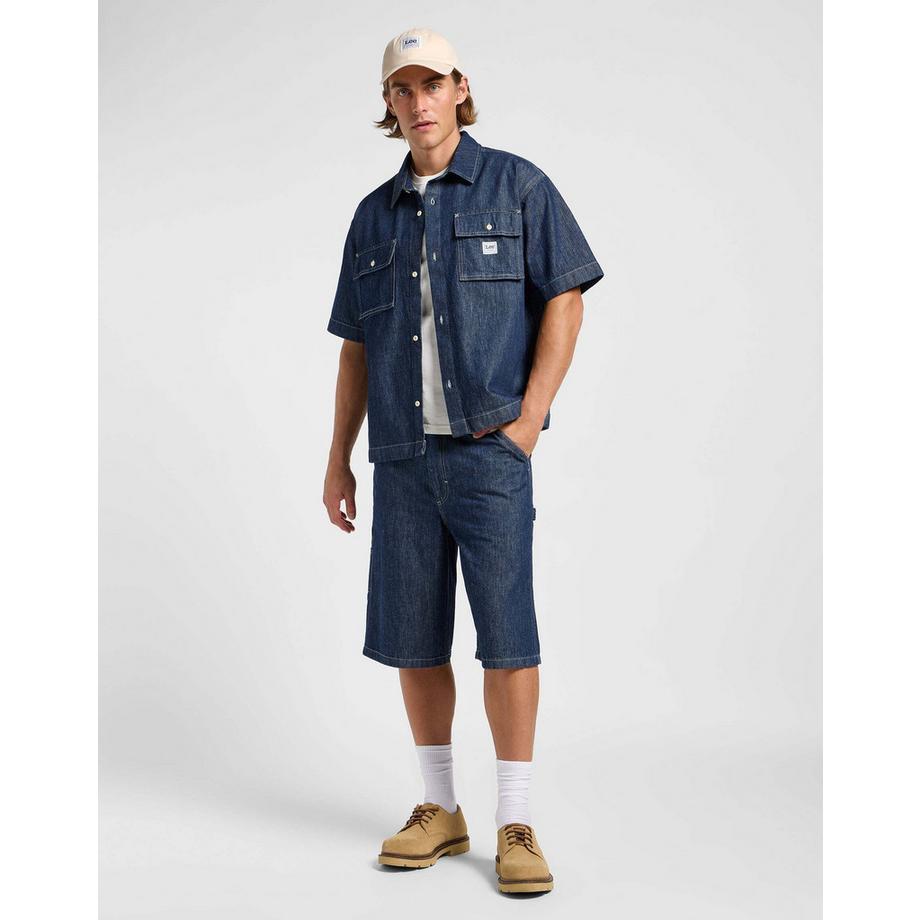 Lee Denim Kurzarm Workwear Hemd  