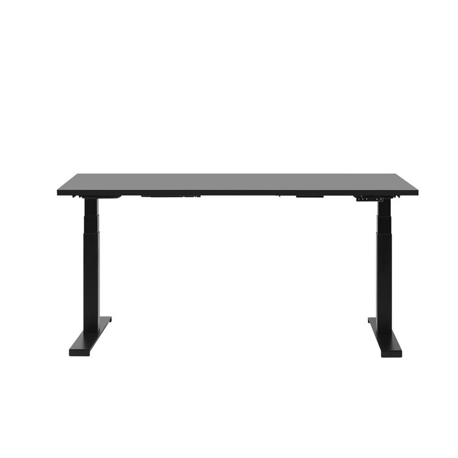 Beliani Bureau réglable en hauteur électriquement en Panneau de particules Moderne DESTIN II  