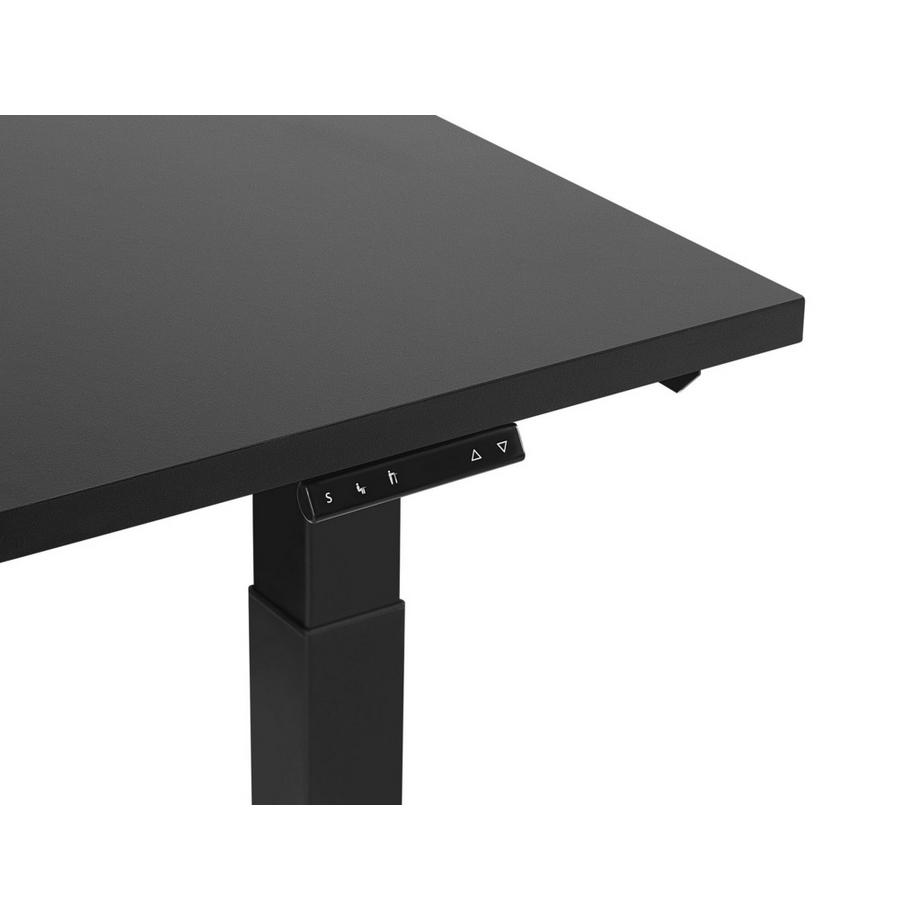 Beliani Bureau réglable en hauteur électriquement en Panneau de particules Moderne DESTIN II  