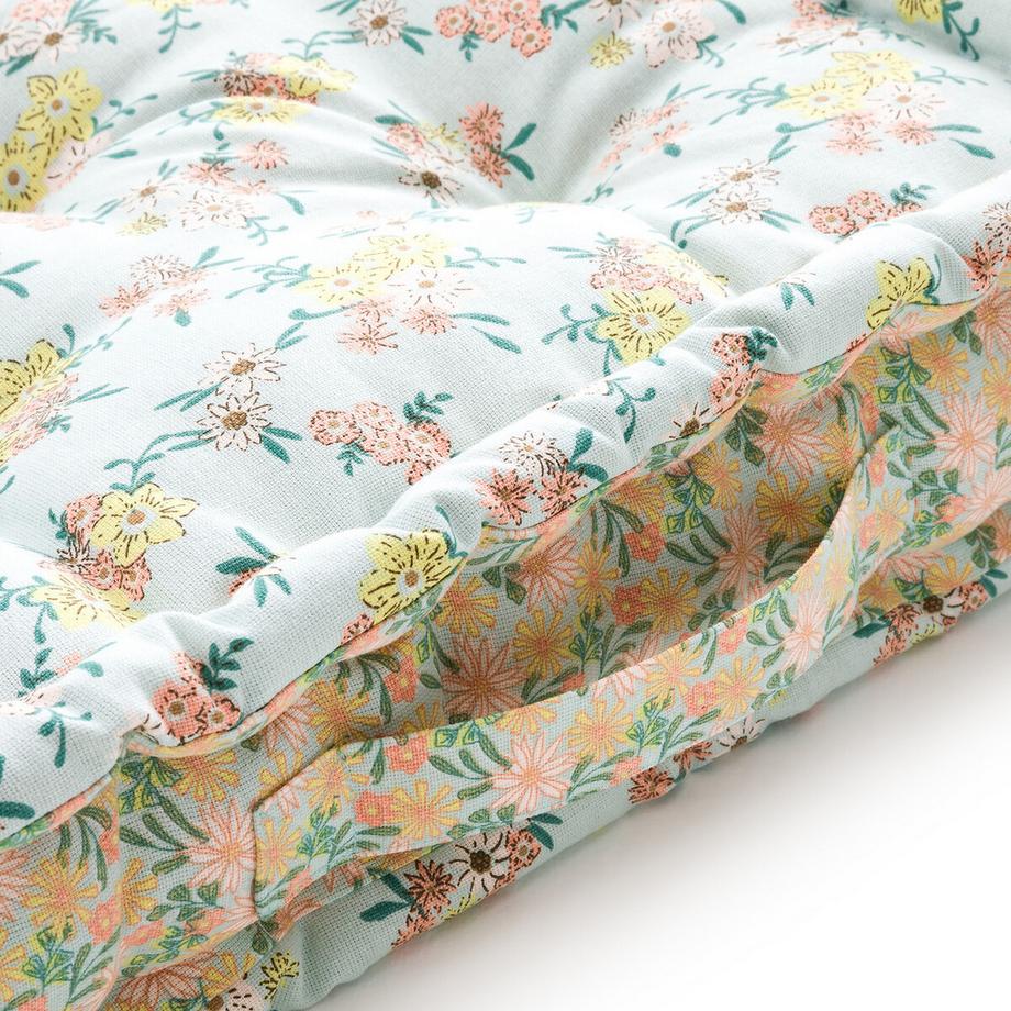 La Redoute Intérieurs Gestepptes Bodenkissen Marigold  