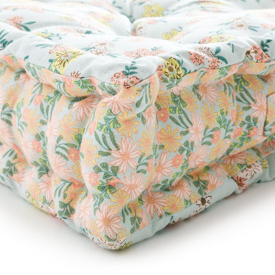 La Redoute Intérieurs Gestepptes Bodenkissen Marigold  