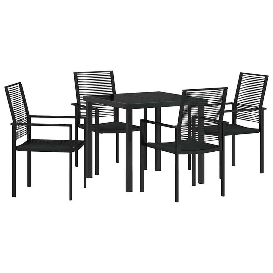 Ensemble de salle à manger pour jardin pvc