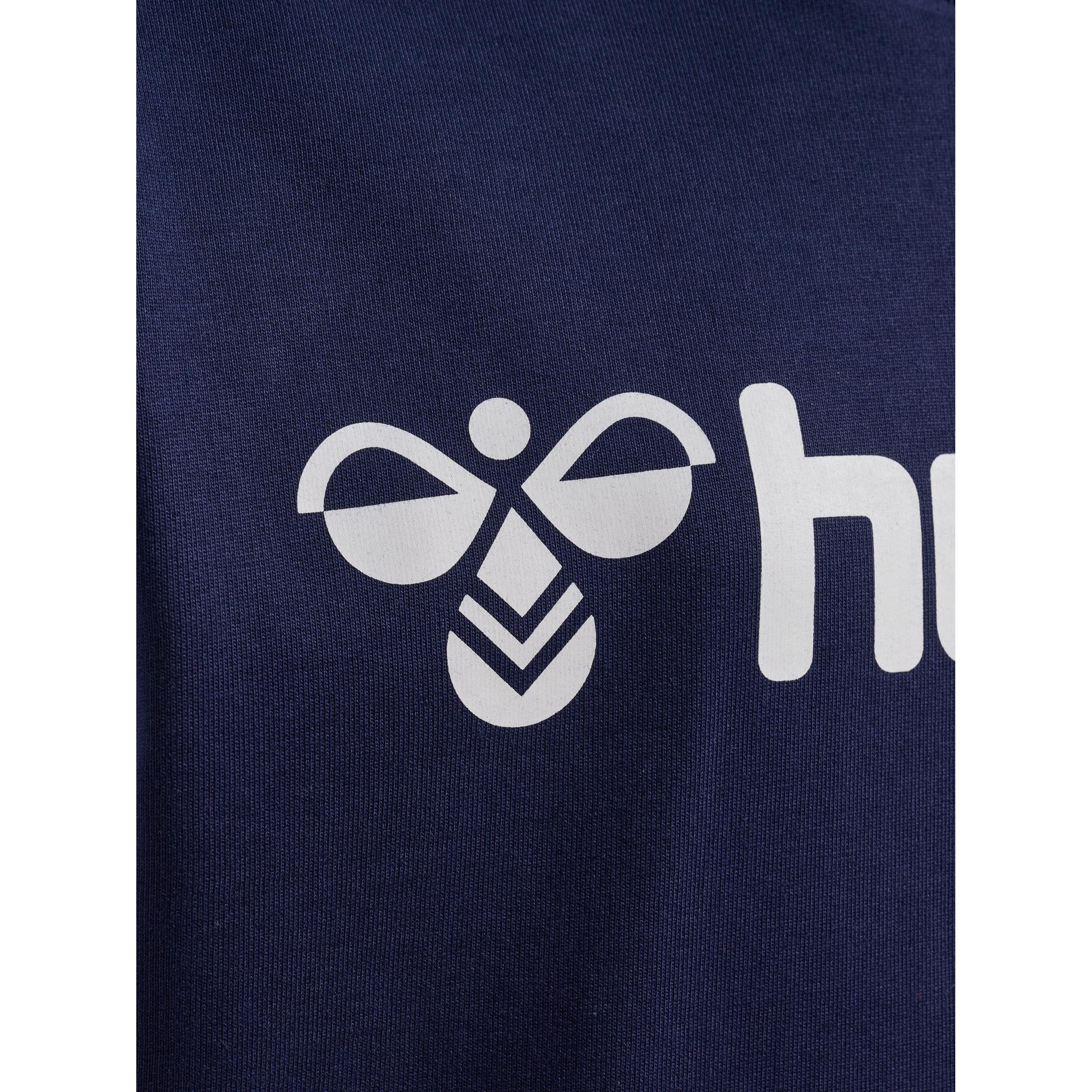 Hummel  felpa con cappuccio per bambini go 2.0 logo 