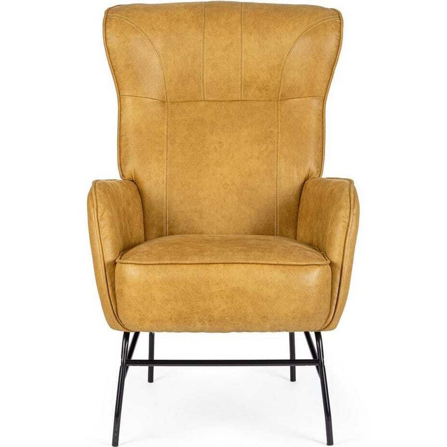 mutoni Poltrona Nasira color senape  