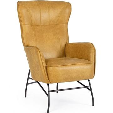 Fauteuil Nasira moutarde