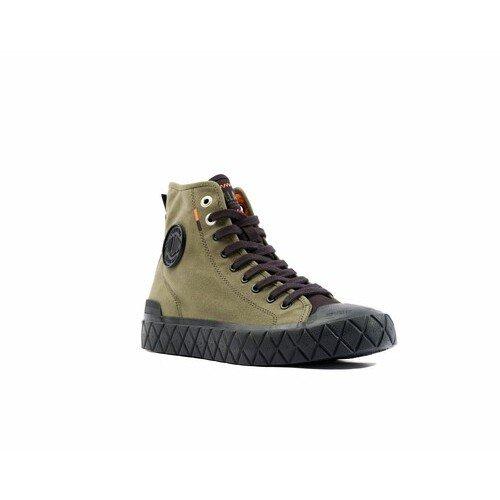 PALLADIUM  bottines canvas mid 