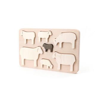 Bajo  Puzzle en bois de mouton, Bajo 