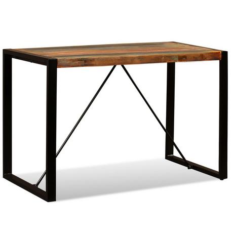 VidaXL Table à manger bois  