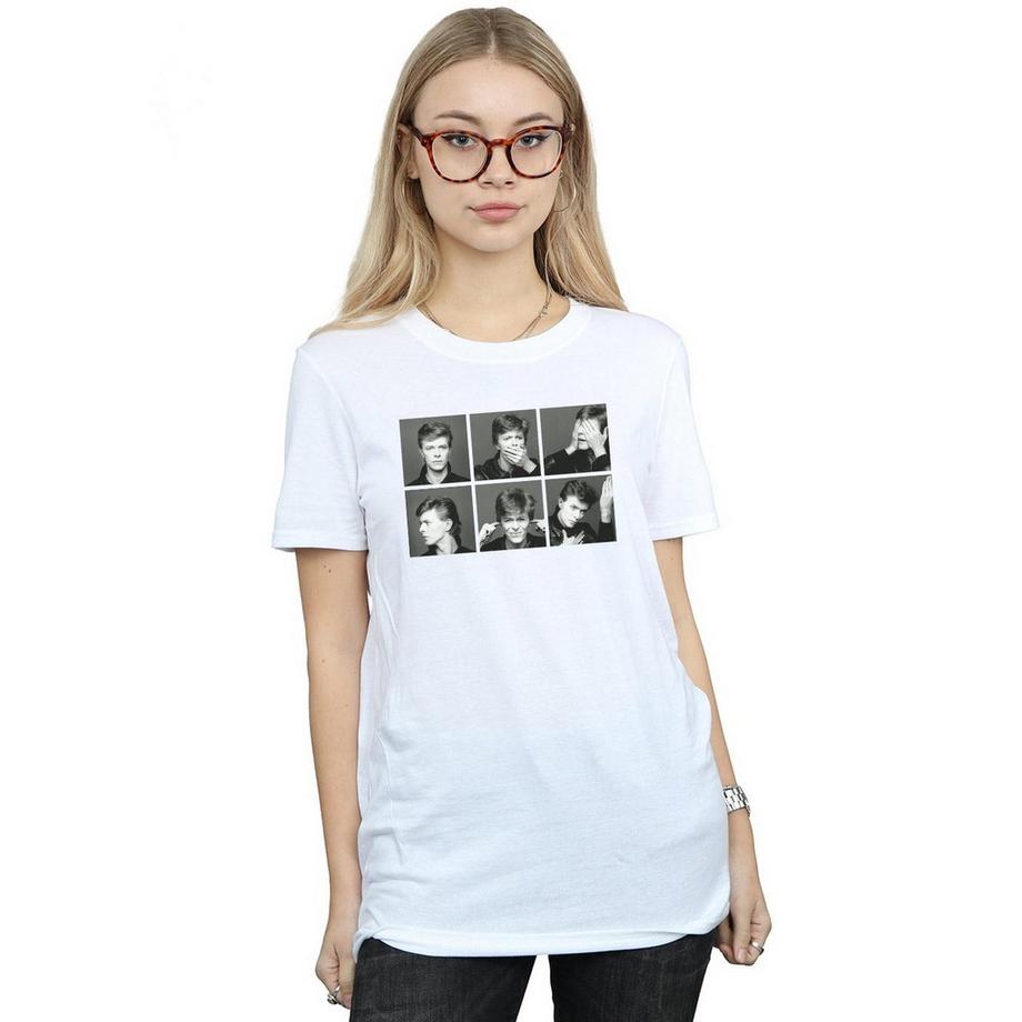 David Bowie Scary Monsters Boyfriend Fit T-Shirt  