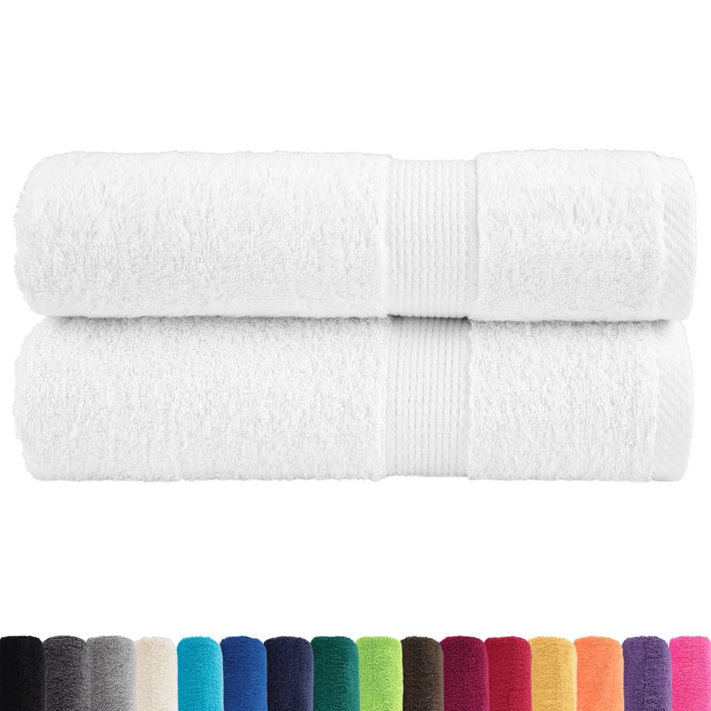 VidaXL Serviette de douche coton  