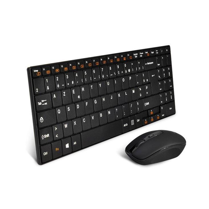 Image of 2-in-1-Paket Tastatur und Maus Wireless Combo Extra Plat