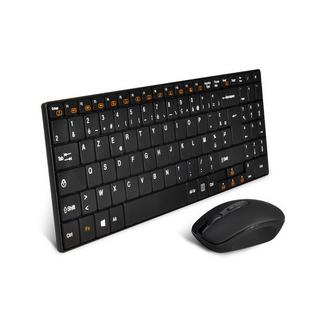 Advance  2-in-1-Paket Tastatur und Maus  Wireless Combo Extra Plat 