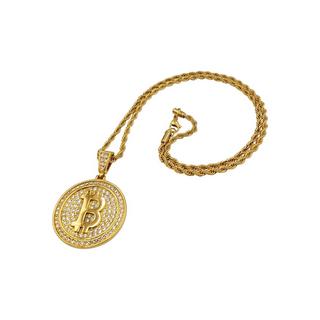 HEBE JEWELS  Chaîne Bitcoin, HIP-HOP-STYLE 