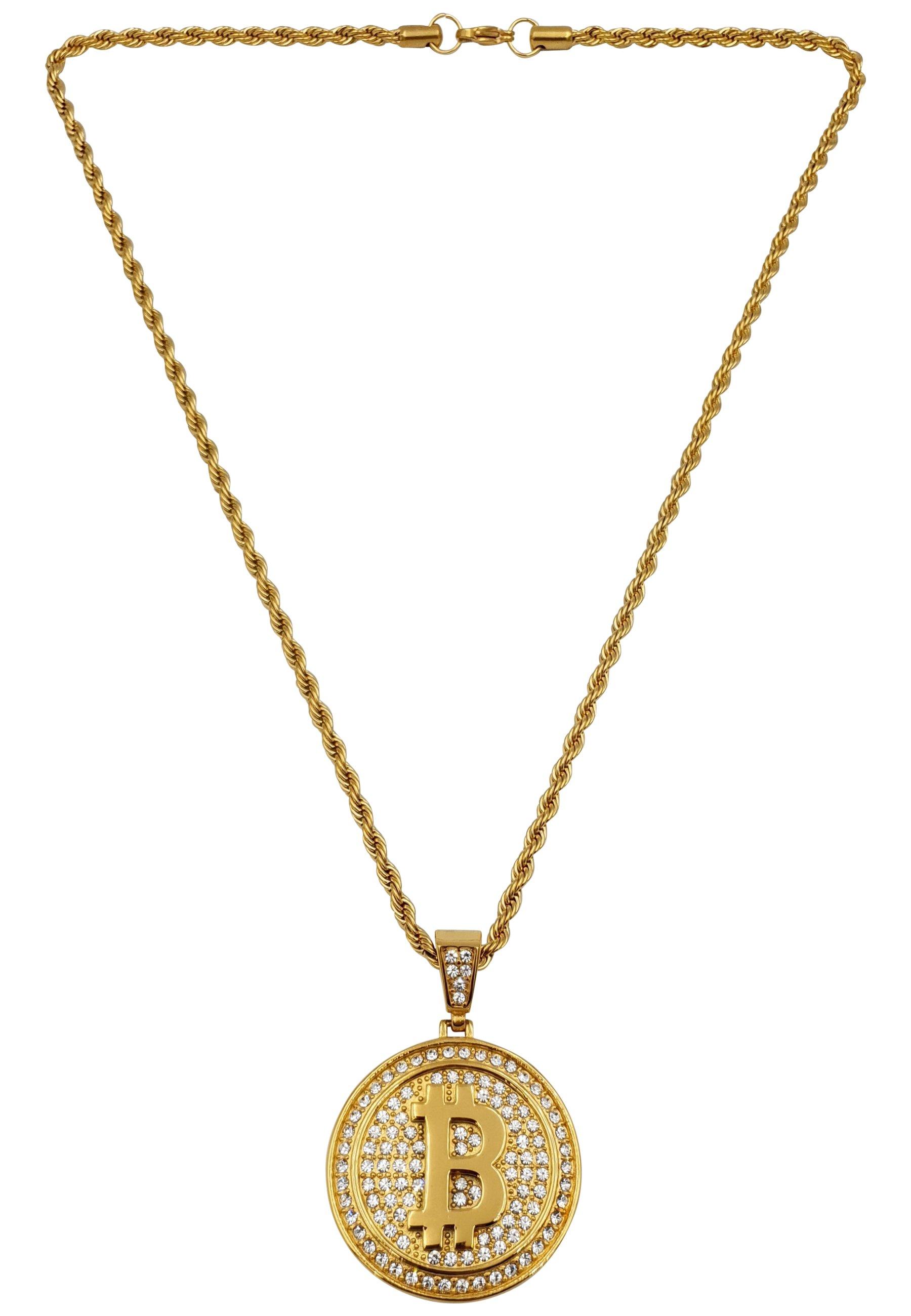 HEBE JEWELS  Bitcoin Kette, HIP-HOP-STYLE 