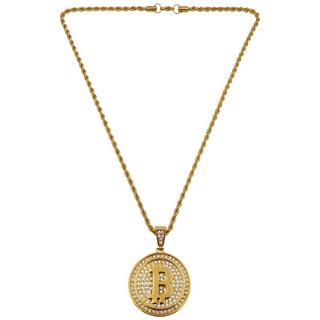 HEBE JEWELS  Chaîne Bitcoin, HIP-HOP-STYLE 