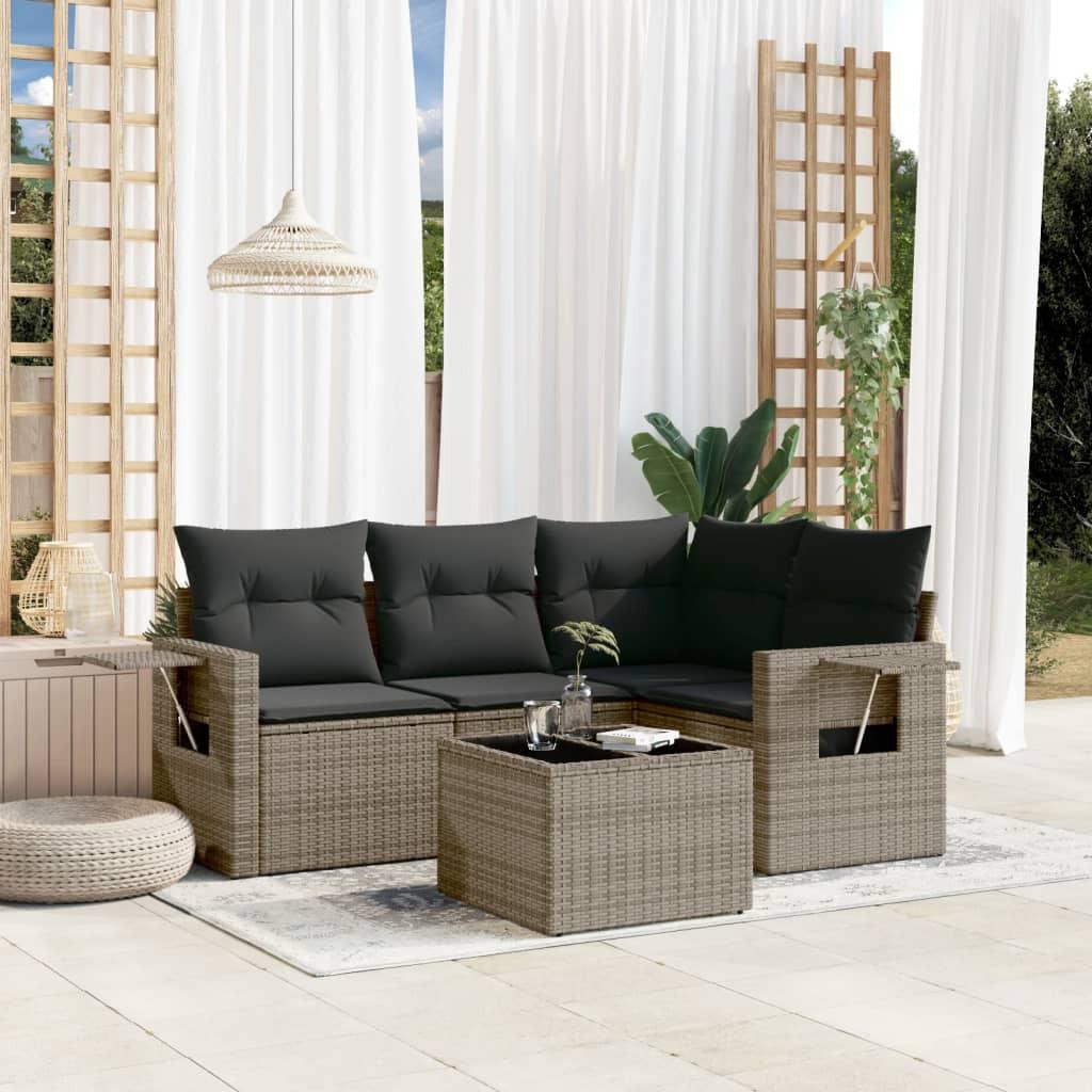 VidaXL Garten sofagarnitur poly-rattan  