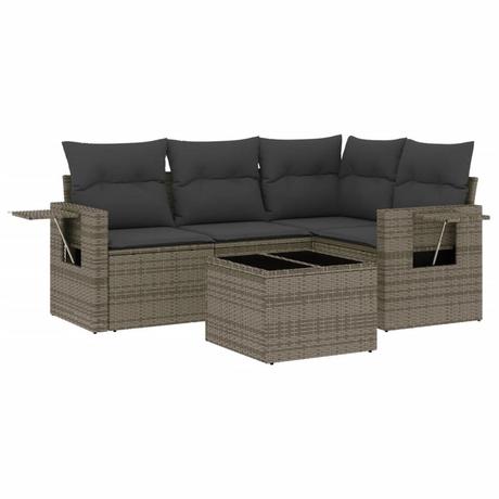 VidaXL Garten sofagarnitur poly-rattan  