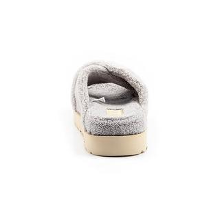 UGG  Fuzz Sugar Terry cross slide-36 