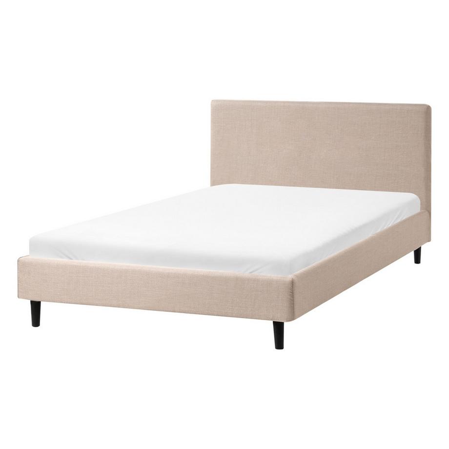 Bett mit Lattenrost aus Stoff Minimalistisch FITOU