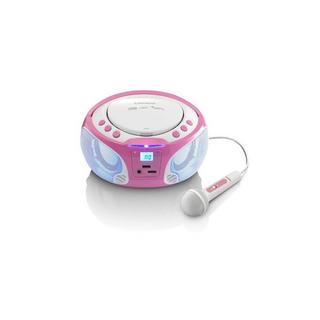 Lenco  SCD-650 CD-Player pink Lichteffekt 