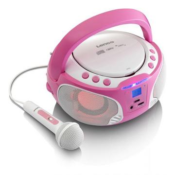 SCD-650 CD-Player pink Lichteffekt