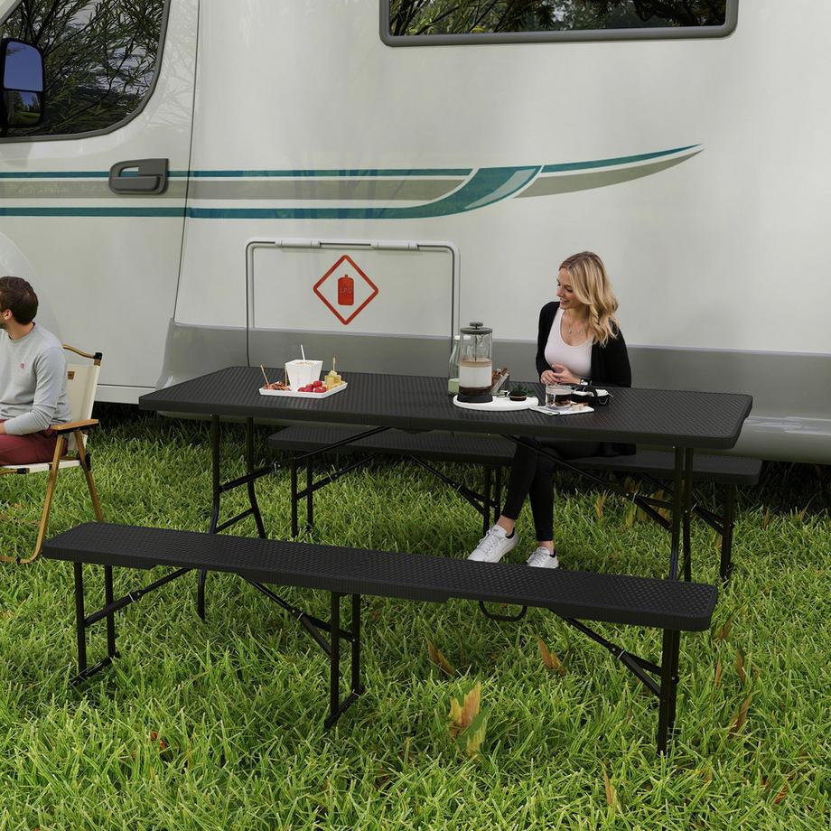 Outsunny  Campingtisch Set 