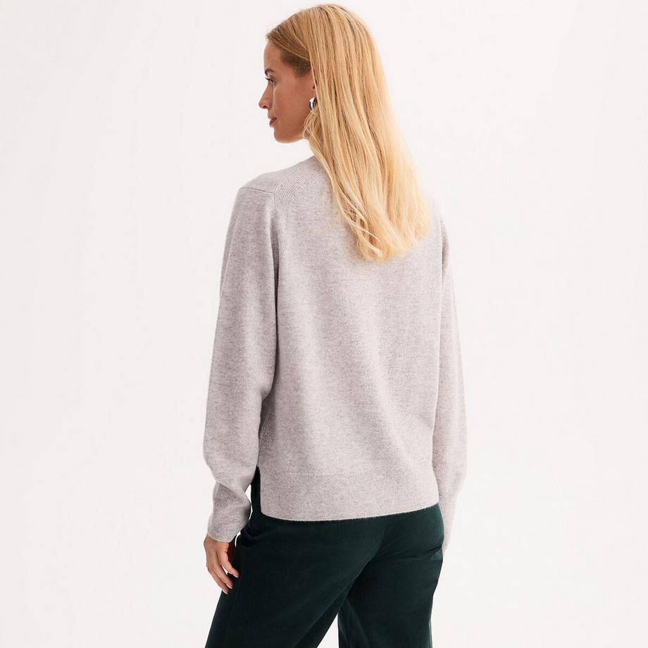 La Redoute Collections Pull Cachemire Col V Maille Fine  