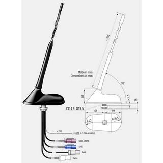 Blaupunkt  DAB-A-GSM-GPS aktiv 