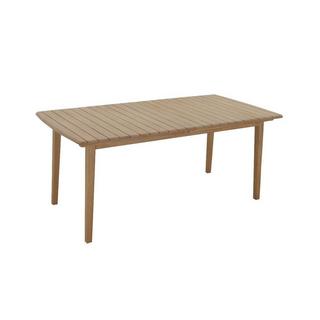 Vente-unique Tavolo da pranzo da giardino estensibile in Acacia con prolunga a farfalla L180/240 cm - NEMBY  