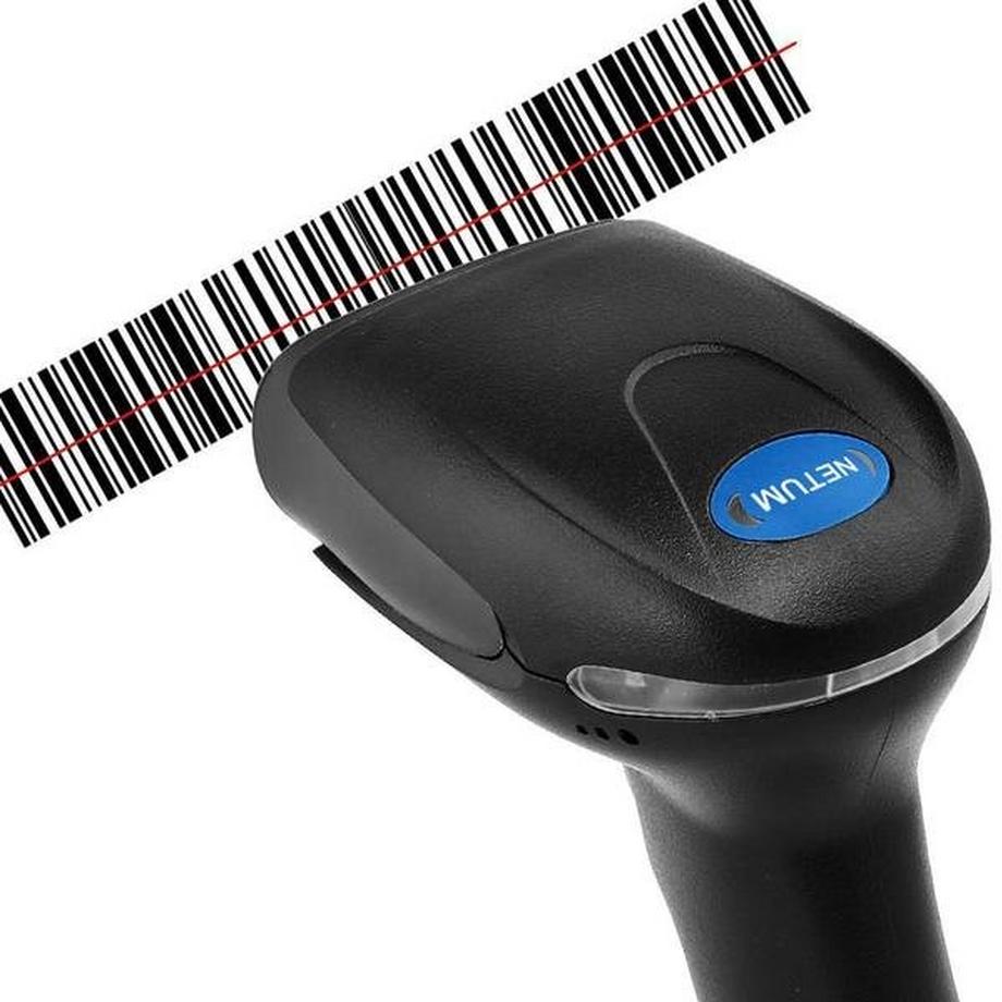 eStore  Lecteur de code-barres 1D sans fil 