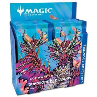 Wizards of the Coast  Commander Legends D&D: Battle for Baldur’s Gate Collector Booster Box - Magic the Gathering - EN 